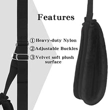 Load image into Gallery viewer, Door Sex Swing Sling for Couples Adult Six Harness Swivel Ropes Slings for Adult Bedroom Love Hanging Fetish Doorway Belt with Handles 07, 1.0 Count
