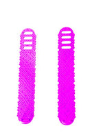 Purple Silicon Wrist Cuffs