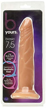 Load image into Gallery viewer, Blush Novelties B Yours Basic 7.5in Dildo with Suction Cup, Beige
