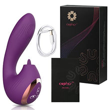 Load image into Gallery viewer, Couple Rabbit Vibrators,Pulsating Licking Vibrating 3 in1 Women Sex Toys Thrusting G spot Vibrator with 10 Vibrating &amp; Pulsating for Clitoral Nipple Anal Stimulation
