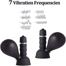 Load image into Gallery viewer, Electric Breast Pump Nipple Sucker Vibrator Tongue Licking Breast Massager Sex Toys ~ Nipple Expander for Women
