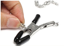 Load image into Gallery viewer, Bondage Under Bed Restraint Kit SM Sex Toy Plastic Mouth Ball Gag with Nipple Clamps Chain Nipple Clips Nipple Jewelry Nipple Toys
