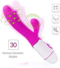 Load image into Gallery viewer, Realistic Female Silicone Dildo, 10 Vibration Mode Anal Dildo Vibrator Waterproof Nipple Vaginal Prostate Massager Rechargeable Clitoral Stimulation, Female Masturbation Sex Toy
