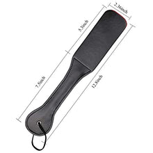 Load image into Gallery viewer, VENESUN Love Slapper Spanking Paddles for Adults, 12.8inch Faux Leather Paddle for BDSM Sex Play
