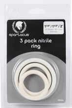 Load image into Gallery viewer, Flexible Nitrile Cock Ring Set 3 Pack Cockring
