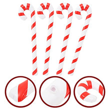 Load image into Gallery viewer, LUOZZY 8 Pcs Christmas Inflatable Candy Canes Xmas Inflatable Sticks Candy Canes Party Props (90CM Stripped)
