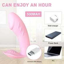 Load image into Gallery viewer, Toys for Her Adult Pleasure Vibrating Wand Parties with Controller Bullet Vibration Toys for Her Adult Pleasure Wearable Panty with 10 Thrusting Vibrating Modes
