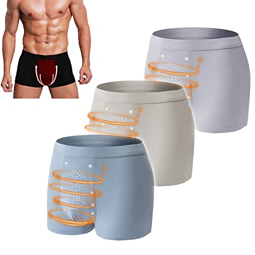 lunhaifi Long Lasting Man Tomarine Male Growth & Hardening Delay & Slimming Underwear,Long Lasting Man Underwear (3Pcs-A,XL)