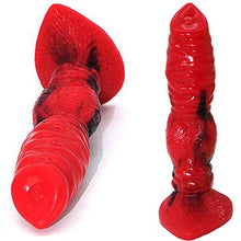 Load image into Gallery viewer, Silicone Made Multi Color Dog Dildo Adult Toy for Women Soft Wolf Animal Style
