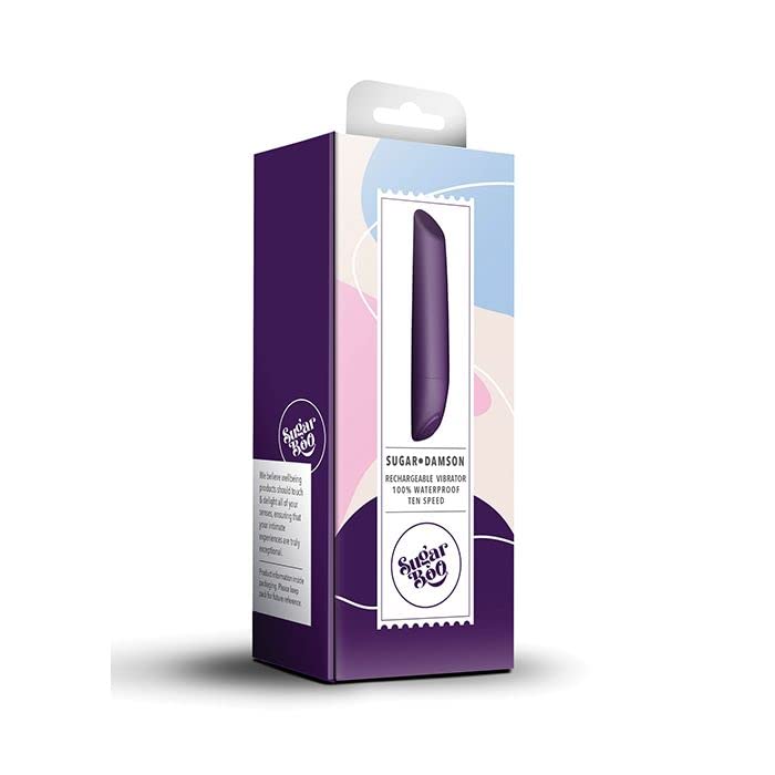 SugarBoo Sugar Damson Rechargeable Vibrator - Damson