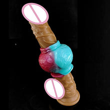 Load image into Gallery viewer, Liquid Silicone Penis Sleeve Dildos Extender Reuseable Men Delay Cock Ring Enlargement YC-2201 (S)
