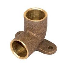 Load image into Gallery viewer, 1/2&quot; COPPER SWEAT DROP EAR ELBOW CxC DROP EAR 90 (FITS 5/8&quot; OD PIPE) HQ
