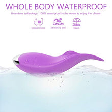 Load image into Gallery viewer, MISSTU Sex Toys Clitoral Vibrator Clit Stimulators Small Tongue Licking Massager Sensual Games Oral Adult Toy for Virgin Foreplay Entertainment for Women Men Couples Silicone Waterproof (Purple)
