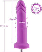 Load image into Gallery viewer, Hismith 6.7Vibrating Dildo with 3 Speeds + 4 Modes with KlicLok System - Silicone Anal Dildo for Advanced Users - 5.9&quot; Insert-able Length, Max Girth 4.7&quot;, Max Diameter 1.38&quot; - Beginner Series
