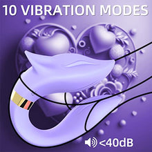 Load image into Gallery viewer, LEAIWORLD Remote Controlled Invisible Wearable Fox Vibrator, Sex Toys for Clitoral G-Spot Stimulation, Stimulator with 9 Vibration Patterns, Waterproof Dummy Vibrator for Women or Couples
