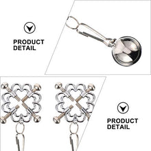 Load image into Gallery viewer, PRETYZOOM 1 Pair Nipple Clip Vaginal Clamps Nipple Clamps Nipple Chain Non Piercings Women Body Jewelry Breast Stimulation Toys Couples Pleasure Toy Style 1
