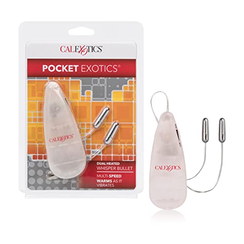 CalExotics SE-1101-05-2 Pocket Exotics Dual Heated Whisper Bullets