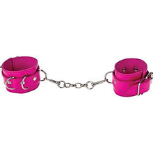 Load image into Gallery viewer, Ouch! Leather Cuffs, Pink
