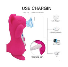 Load image into Gallery viewer, Squirrel Sucking Vibrator Sucker Toy ~ Tongue Sucking Vibrator Licking Suckers Ladies Sucking for Relaxing Fun ~ Squirrel Sucking Massager - For Panty Stimulation Fun Personal Toy Vibrator for Women a
