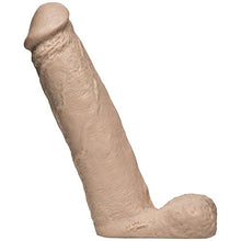 Load image into Gallery viewer, Doc Johnson The Naturals - 8 Inch Cock with Balls - Made of Body-Safe PVC - Proudly Made In America - Dildo - White
