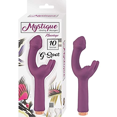 Mystique Vibrating G Spot Massager - Eggplant