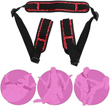 Load image into Gallery viewer, Door Sex Swing Sling for Couples Adult Six Harness Swivel Ropes Slings for Adult Bedroom Love Hanging Fetish Doorway Belt with Handles Games
