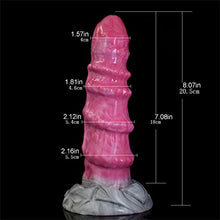 Load image into Gallery viewer, 8.07&quot; Vibrating Dildo Monster Silicone Dildo Anal Plug Toy, Remote Condrol Couples Dildo Vibrator Anal Dildo with Suction Cup, Realistic Flexible Dildo Adult Sex Toy
