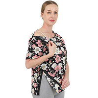 TOMMHANES AMISGUOER Shoulder Surgery Rehab Clothes Women Post Surgery Shirt Shoulder Surgery Clothes Patient Shirt(KF05-XXL)