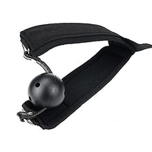 Load image into Gallery viewer, THAT NIGHT Sexy Backhand Mouth Plug, Anti-Tied Hand Mouth Plug, Sexy Handcuffs, Mouth Ball Collar Connected Restraint Black
