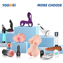 Load image into Gallery viewer, Thrusting Anal Vibrator Prostate Massager with Cock Ring, Remote Control Anal Sex Toy with 10 Thrusting &amp; Vibrating Modes, Rechargeable Butt Plug G Spot Vibrator Adult Toy for Men Couples
