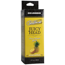 Load image into Gallery viewer, Doc Johnson GoodHead - Juicy Head - Dry Mouth Spray - Instantly Moisturize Your Mouth - Pineapple - 2 fl. oz.(59 ml)
