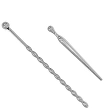 Load image into Gallery viewer, 2 Pieces Interesting and Smooth Stainless Steel Male Urethral Plug Kit for Man
