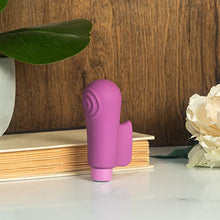 Load image into Gallery viewer, Blush Gaia Eco Delight Plant-Based 3&quot; Waterproof Multifunction Powerful Vibrator in Purple Sustainably Made of BioTouch &amp; BioFeel Worlds First Plant Based for Vagina Anal Pleasure Adult Sex Toy
