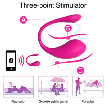 Load image into Gallery viewer, Smart App Bullet Vibrator Egg Vagina G-Spot Stimulator Vibrating Kegel Ball Adult Sex Toy for Women Pleasure 9 Vibrations (Pink)
