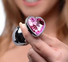 Load image into Gallery viewer, Pink Heart Anal Plug Set
