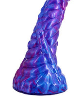 Load image into Gallery viewer, Realistic Long Dragon Dildo with Suction Cup, 11inch Thick Thrusting Silicone Unicorn Dildo Anal Beads Plug for Beginners Women and Men Couples
