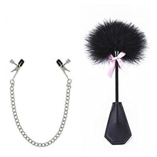 Load image into Gallery viewer, Bondage Under Bed Restraint Kit SM Sex Toy Flirt Whip Spanking Paddle Feather Tickler Hand Slapper Nipple Clamps Chain Nipple Jewelry Nipple Toys
