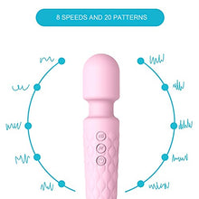 Load image into Gallery viewer, Destary Powerful G-Spot Clit Vibrator Rechargeable Magic Personal Wand Massager for Women Pleasure Dildo Sex Toys Female Waterproof Vagina kegel Balls Adult Toys Sexual Couples Tools
