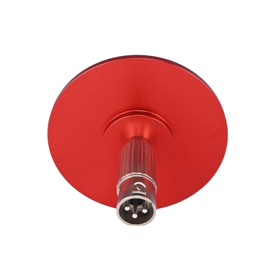 Red Suction Cup Adapter with 3XLR Connector,Updated Universal Dildo Holder for 3 Prongs Machine