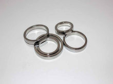 Load image into Gallery viewer, Hell&#39;s Couture, Square Edged Steel Cock Ring, Metal 8mm Thick Band, Erection Support, Male Sex Toy
