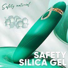 Load image into Gallery viewer, Small Bullet Vibrator for Women, Precise Vagina Clitoris Nipples Stimulation with 10 Modes, Full Silicone Vibrating Finger Massager for G Spot Nipple, Waterproof Adult Sex Toy for Women or Couples
