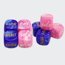 Load image into Gallery viewer, ibasenice 16pcs Playthings Lovers Sided Pearl- Grained Play Couples Toys Sexual for- Position Sides Dice Hen Adult Drinking- Sides Honeymoon Bacherette- Side Durable Appeal
