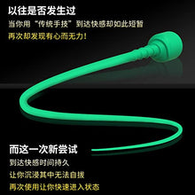 Load image into Gallery viewer, Liquid Silicone Sucker Horse Eye Stick Urethra Glans Stimulation Urethra Blocking Horse Eye Dilator SM Adult Couple Supplies (Green)
