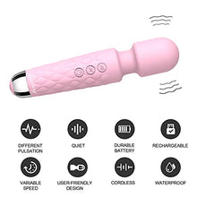 Load image into Gallery viewer, Destary Powerful G-Spot Clit Vibrator Rechargeable Magic Personal Wand Massager for Women Pleasure Dildo Sex Toys Female Waterproof Vagina kegel Balls Adult Toys Sexual Couples Tools
