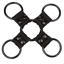 Load image into Gallery viewer, CalExotics Scandal Hog Tie  Luxury Bondage Handcuff Set  BDSM Sex Toys for Couples  Red &amp; Black
