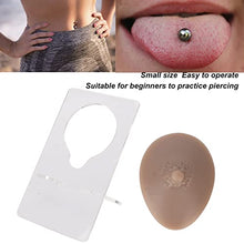 Load image into Gallery viewer, Silicone Fake Nipple Display Accessories Reusable Elastic 3D Silicone Nipple Model for Teaching (Dark Skin Color)
