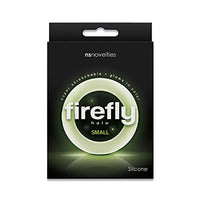 Firefly Halo Small Cock Ring (Clear) with Free Bottle of Adult Toy Cleaner