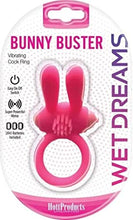 Load image into Gallery viewer, Hott Products Unlimited 70002: Wet Dreams Bunny Buster Cock Ring
