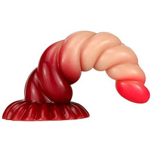 Load image into Gallery viewer, 8.07&quot; Thick Female Silicone Dildo Big Anal Dildo Sex Toy, Flexible Realistic Dildo Anal Butt Plug Toy for Couples, Suction Cup Dildo Adult Toy (Red)
