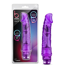 Load image into Gallery viewer, 9&quot; Soft Long Realistic Vibrating Dildo -- Multi Speed Veiny Textured Vibrator -- Waterproof -- Sex Toy for Women -- Sex Toy for Adults (Purple)
